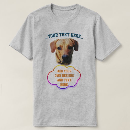 プリントカスタムデザイン Tシャツ (デザイン正面)