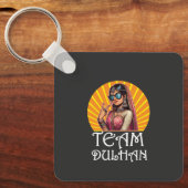 プリントカスタムデシ結婚のシャアディビベス キーホルダー (正面)