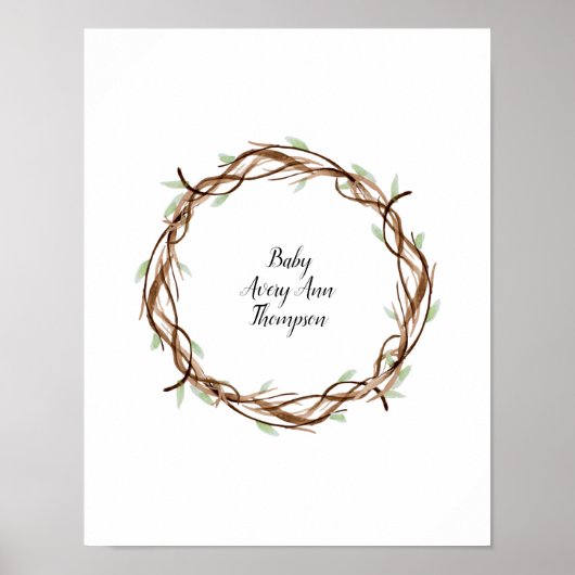 プリントカスタムフィンガーリース、ゲストブックオルタナティブ ポスター (正面)