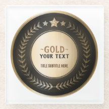 プリントカスタムDIYメダル金ゴールド#1チャンピオン編集可能