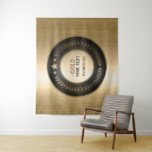 プリントカスタムDIYメダル金ゴールド#1チャンピオン編集可能 タペストリー (インサイチュ)