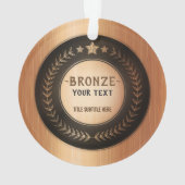 プリントカスタムDIYメダル青銅チャンピオン編集可能 オーナメント (裏面)