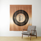 プリントカスタムDIYメダル青銅チャンピオン編集可能 タペストリー (インサイチュ)