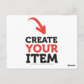 プリントカスタムDIY MEDALシルバーADD YOUR LOGO EDIT ポストカード (裏面)