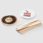 プリントカスタムDIY MEDALブロンズロゴ編集を追加 ハンドファン (組立なし)