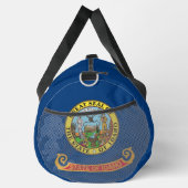 プリントカットソーバッグとアイダホ州旗 ダッフルバッグ (右)