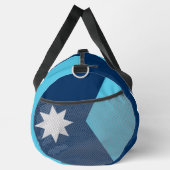 プリントカットソーバッグと米国ミネソタ州旗 ダッフルバッグ (右)