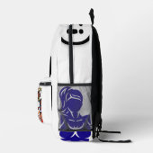 プリントカットソーバッグキッズとスポーツ男性の女性 プリントバックパック (右)