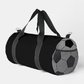 プリントカットソーバッグダフェルジムサッカーデザイン ダッフルバッグ (右コーナー)