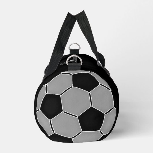 プリントカットソーバッグダフェルジムサッカーデザイン ダッフルバッグ (左)