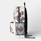 プリントカットソーバッグフローラモー牛 プリントバックパック (右)