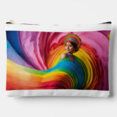 プリントカットソーバッグ アクセサリーポーチ (正面)