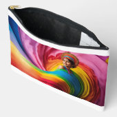 プリントカットソーバッグ アクセサリーポーチ (見開き)