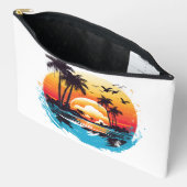 プリントカットソーバッグ アクセサリーポーチ (見開き)