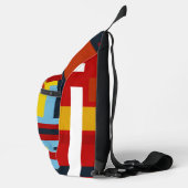 プリントカットソーバッグ スリングバッグ (右)