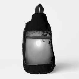 プリントカットソーバッグ スリングバッグ