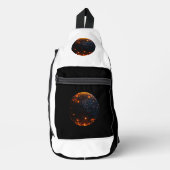 プリントカットソーバッグ スリングバッグ (正面)