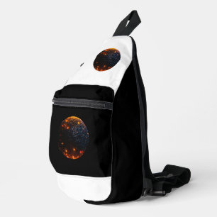 プリントカットソーバッグ スリングバッグ