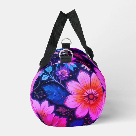 プリントカットソーバッグ ダッフルバッグ (左)