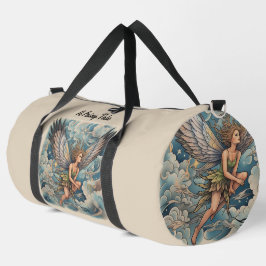 プリントカットソーバッグ ダッフルバッグ