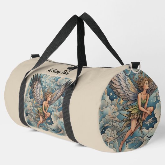 プリントカットソーバッグ ダッフルバッグ (左コーナー)