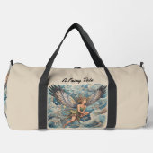 プリントカットソーバッグ ダッフルバッグ (正面)