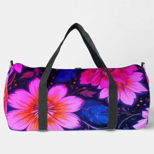 プリントカットソーバッグ ダッフルバッグ (正面)