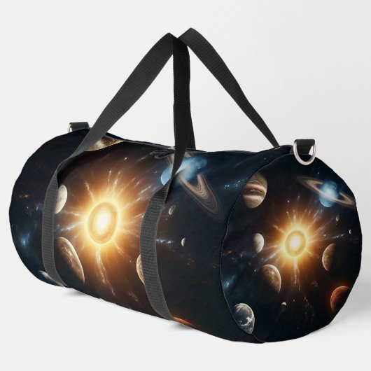 プリントカットソーバッグ ダッフルバッグ (左コーナー)