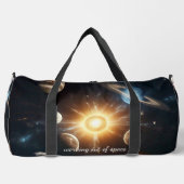 プリントカットソーバッグ ダッフルバッグ (正面)