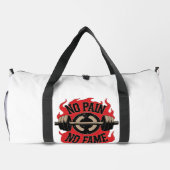 プリントカットソーバッグ ダッフルバッグ (裏面)