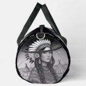 プリントカットソーバッグ ダッフルバッグ (右)