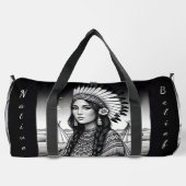 プリントカットソーバッグ ダッフルバッグ (裏面)