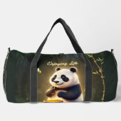 プリントカットソーバッグ ダッフルバッグ (正面)