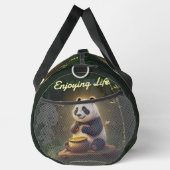 プリントカットソーバッグ ダッフルバッグ (右)