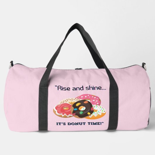 プリントカットソーバッグ ダッフルバッグ (正面)