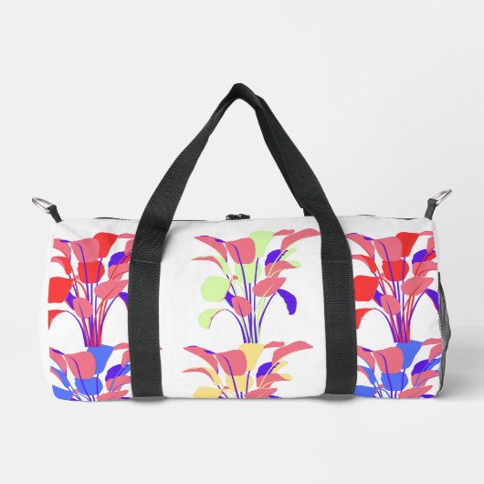 プリントカットソーバッグ ダッフルバッグ (正面)