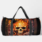 プリントカットソーバッグ ダッフルバッグ (正面)