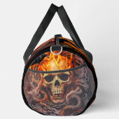 プリントカットソーバッグ ダッフルバッグ (右)