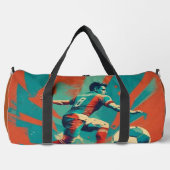 プリントカットソーバッグ ダッフルバッグ (正面)