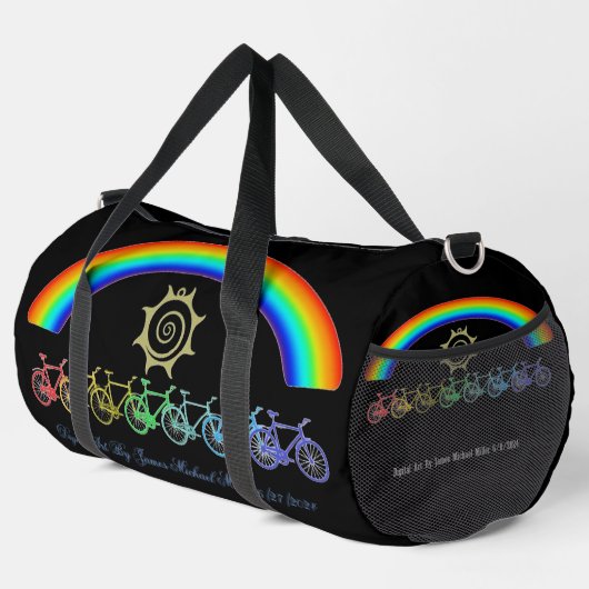 プリントカットソーバッグ ダッフルバッグ (右コーナー)