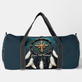 プリントカットソーバッグ ダッフルバッグ (正面)