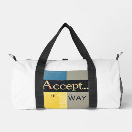 プリントカットソーバッグ ダッフルバッグ