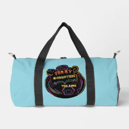 プリントカットソーバッグ ダッフルバッグ