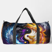 プリントカットソーバッグ ダッフルバッグ (正面)