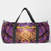 プリントカットソーバッグ ダッフルバッグ (正面)