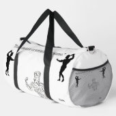 プリントカットソーバッグ/デュッフェルバッグ（パワー強度） ダッフルバッグ (右コーナー)