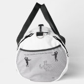 プリントカットソーバッグ/デュッフェルバッグ（パワー強度） ダッフルバッグ (右)