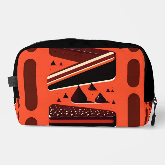 プリントカットソーバッグ ドップキット (正面)