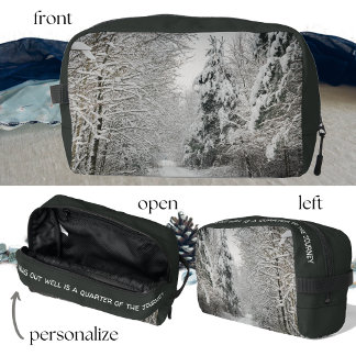 プリントカットソーバッグ ドップキット