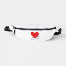 プリントカットソーバッグ ファニーパック